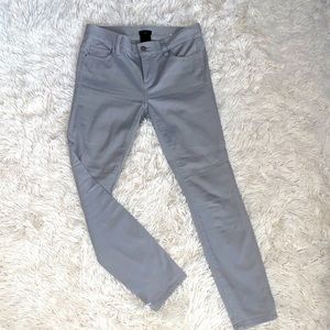 Ann Taylor Grey Soft “velvety” Skinny pant…